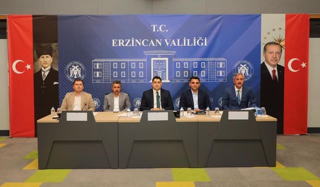 Erzincan’da İl Koordinasyon Kurulu Toplantısı yapıldı