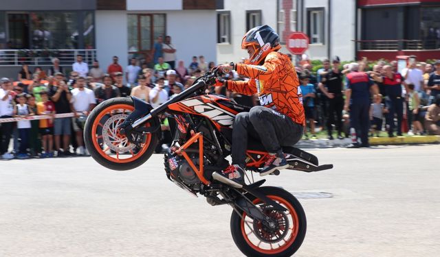 Erzincan 3. Motosiklet Festivali başladı