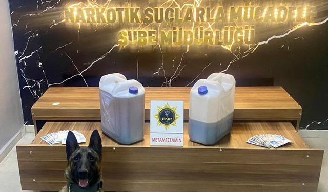 Erzurum'da 30 kilo 50 gram sentetik uyuşturucuyla yakalanan zanlı tutuklandı