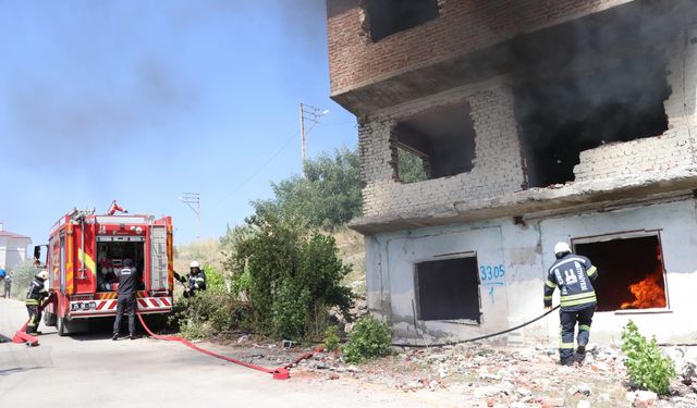 Erzurum'da "Deprem Saha Tatbikatı" yapıldı