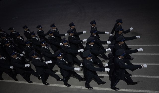 Erzurum'da eğitimini tamamlayan 393 polis adayı mezun oldu