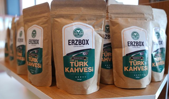 Erzurum'da kentin kahve kültürünün tanıtılacağı "Erz Box" hizmete açıldı