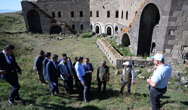 Erzurum'da savunma amaçlı yapılan tarihi tabyalar korumaya alınıyor