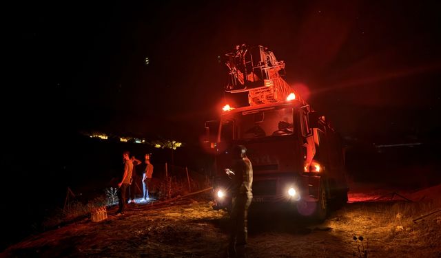 GÜNCELLEME 2 - Tunceli'de ormanlık alanda çıkan yangın söndürüldü