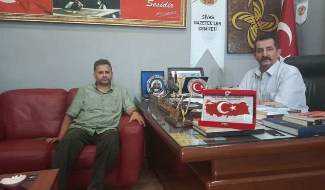 Mücahit Özdemir'den Hakan Sezerer'e ziyaret