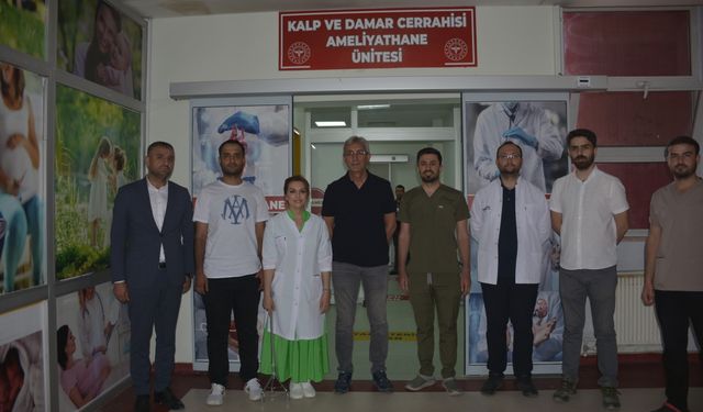 Hakkari'de açık kalp ameliyatlarının yapılacağı merkez kuruldu