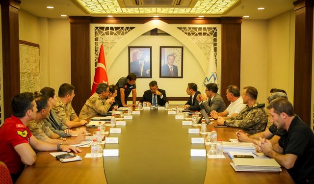 Hakkari'de olası bir depreme karşı alınacak önlemler konuşuldu