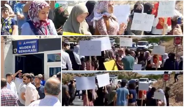 İliç'te İşten Çıkartmalara Büyük Tepki: Protesto ettiler! (VİDEO HABER)