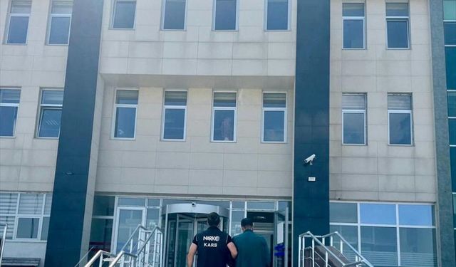 Kars'ta sokak satıcılarına yönelik uyuşturucu operasyonunda 1 zanlı tutuklandı