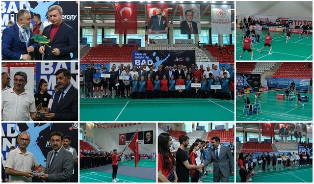 Badminton Süper Ligi ve Gelişim Ligi müsabakaları Erzincan'da start aldı