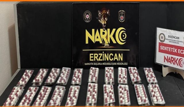 Erzincan narkotik polisi uyuşturucuya geçit vermiyor