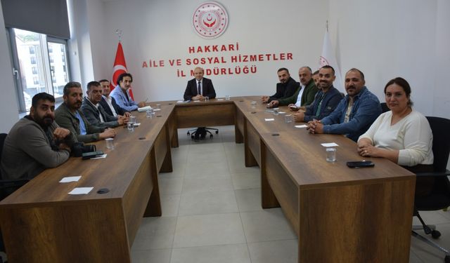 Hakkari Aile ve Sosyal Hizmetler Müdürü Ünalan, yaptıkları çalışmaları değerlendirdi