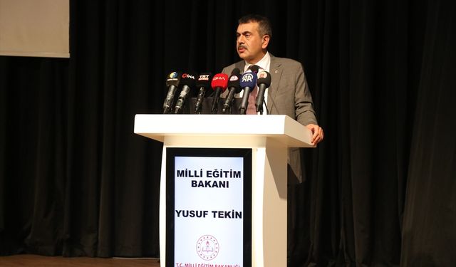 Milli Eğitim Bakanı Tekin, Elazığ'da "Din Eğitimi ve Hizmetleri Çalıştayı"nda konuştu: (1)