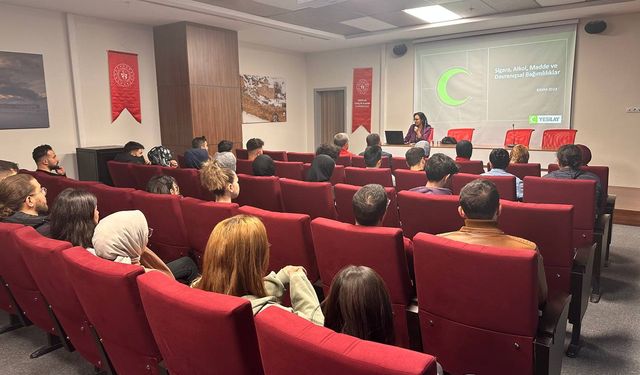 Erzincan'da bağımlılıkla mücadele semineri düzenlendi