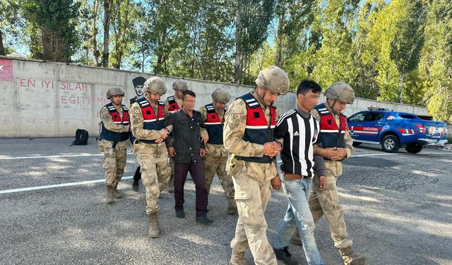 Erzurum'da 3 düzensiz göçmen yakalandı