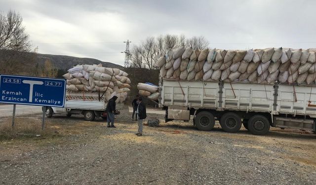 Kemahlı üreticilerden yetkililere çağrı: "Nakliye kamyonları hemzemin geçitten geçemiyor!"