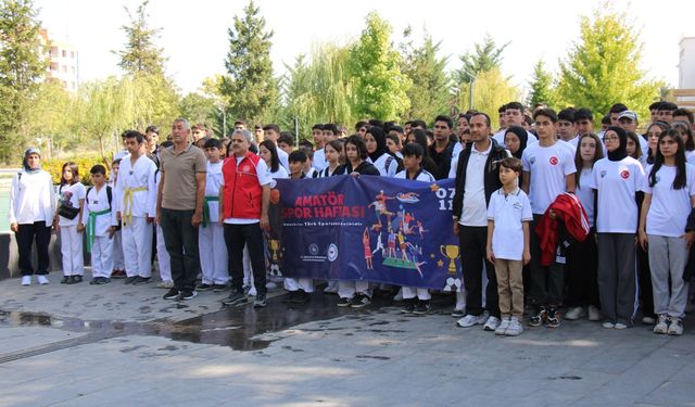 Malatya'da Amatör Spor Haftası kutlandı