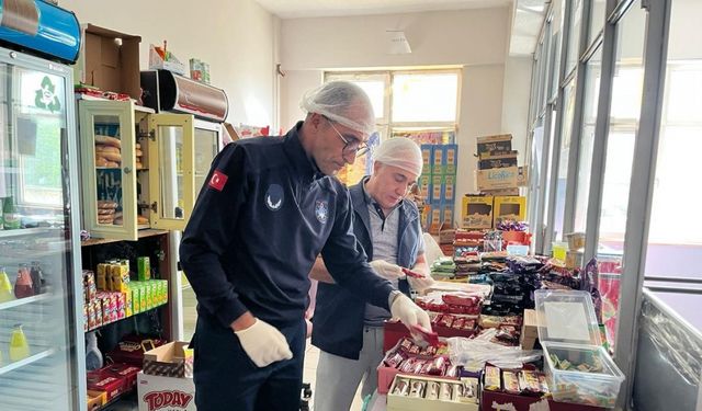 Okul kantinleri denetlendi. Cezalar yolda