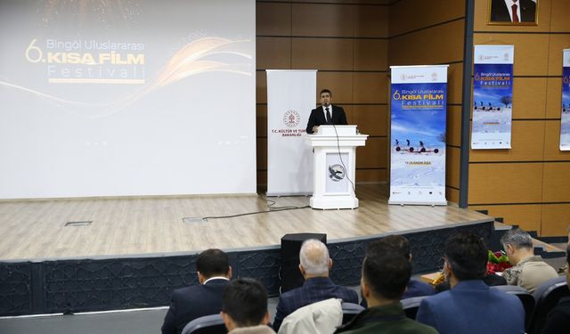 Bingöl Uluslararası Kısa Film Festivali, "Kalbimiz Gazze" temasıyla başladı