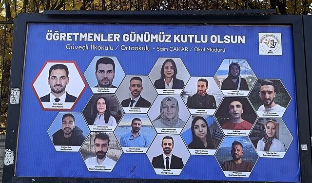 Bingöl'de Öğretmenler Günü Kutlaması, Okul Müdüründen Farklı Bir Yöntem