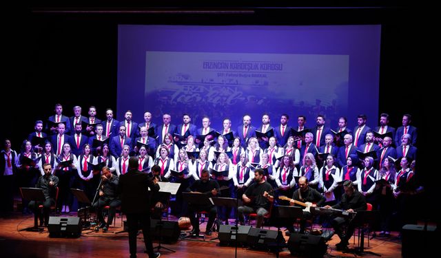 Erzincan Ezgileri İstanbul’da Yankılandı: Kardeşlik Korosu Muhteşem Bir Konser Verdi