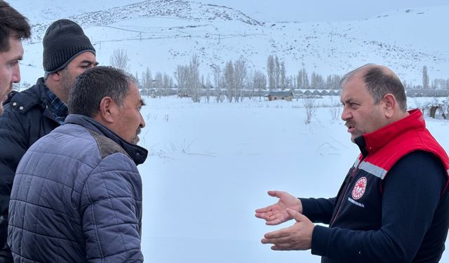 Erzincan'da Kar Yağışı Tarım Sektörüne Zarar Verdi, Tespit Çalışmaları Sürüyor