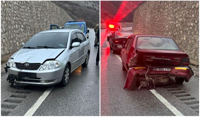 Erzincan’da trafik kazası: 1 yaralı