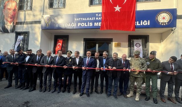 Malatya'da depremde yıkılan polis merkezi amirliği binası hayırsever desteğiyle yeniden yapıldı