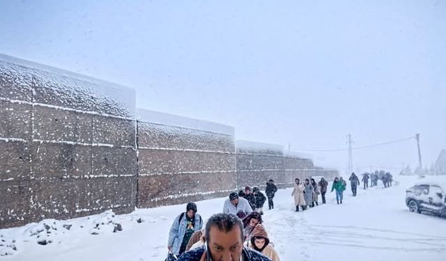 Malatya'da mahsur kalan 509 kişi misafirhanelere yerleştirildi