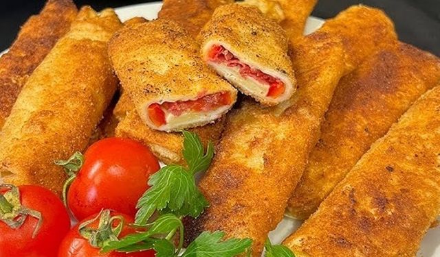 Pizza tadında kolay börekle pazar kahvaltınızı şenlendirin