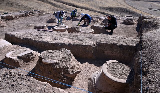 Van'ın Erek Dağı'nda Urartu Döneminden 42 Pithos Bulundu: Yağ, Tahıl ve Şarap Depoları Keşfedildi