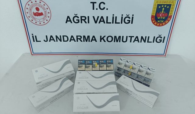 Ağrı'da Dev Kaçak Sigara Operasyonu: 5 Bin 435 Paket Ele Geçirildi