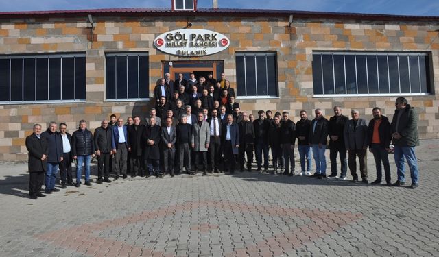 Bulanık AK Parti İlçe Başkanı Korkmaz, teşkilat mensuplarıyla bir araya geldi