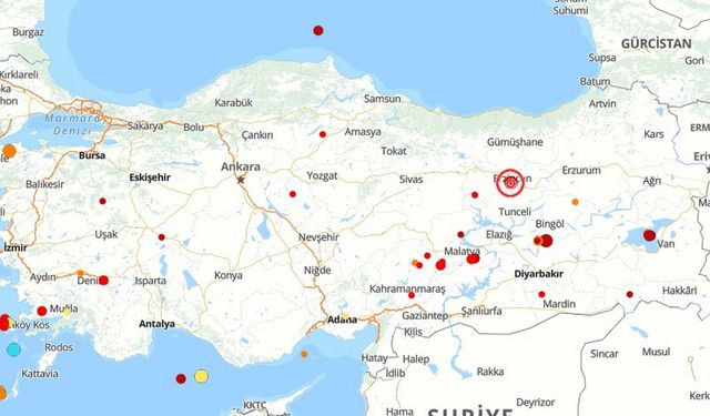 SON DAKİKA - Erzincan Sallandı