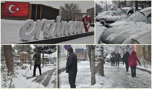 Erzincan’da kış çok çetin geçiyor