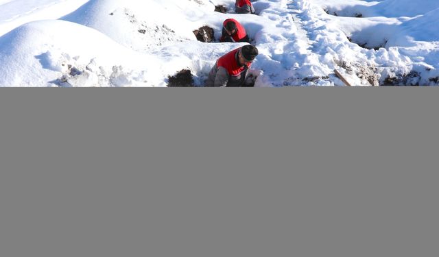 Erzurum’da kış aylarında defin işlemleri için 500 mezar yeri hazırlandı