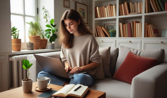 Home office yani evden çalışma daha verimli!