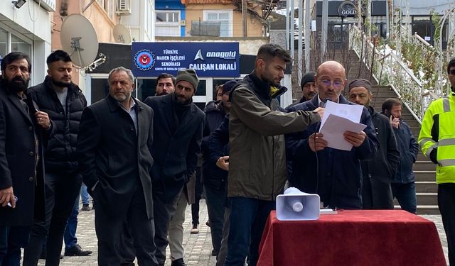 "İliç Halkı Mağduriyetlerin Giderilmesini ve Madende Güvenli Çalışma Ortamı İstiyor"