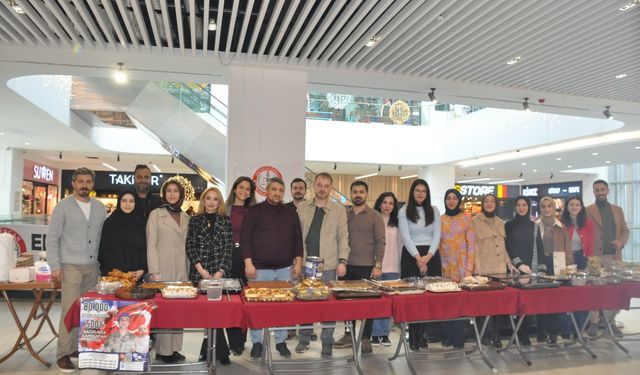 Alparslan bebek için kermes düzenlendi