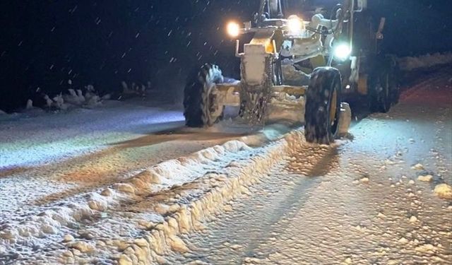 Muş Bulanık'ta Olumsuz Hava Koşulları Nedeniyle Kapalı Mezra Yolları Açılıyor