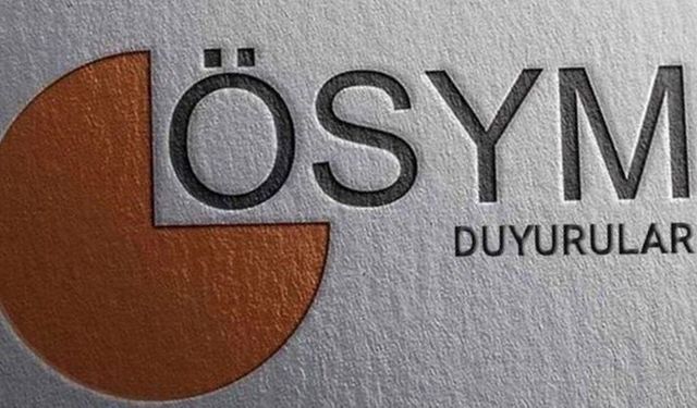 ÖSYM 2025 Sınav Takvimi Açıklandı!