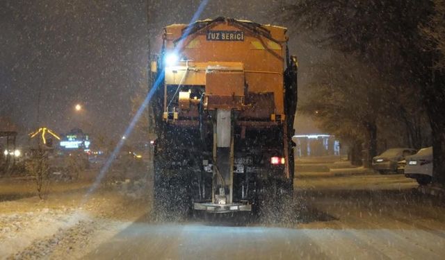 Erzincan’da  Tuzlama Yapıldı