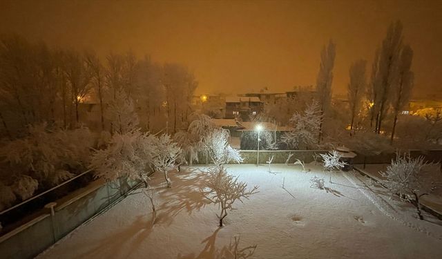 Van'da Yoğun Kar ve Tipi Nedeniyle Eğitime 1 Gün Ara Verildi