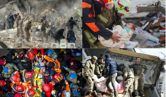 Anadolu Ajansı’ndan Kahramanmaraş Depremi Fotoğrafları Anadolu Images’ta Yayında