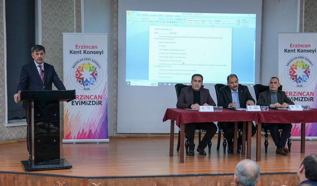 Erzincan Kent Konseyi'nin yeni başkanı belli oldu