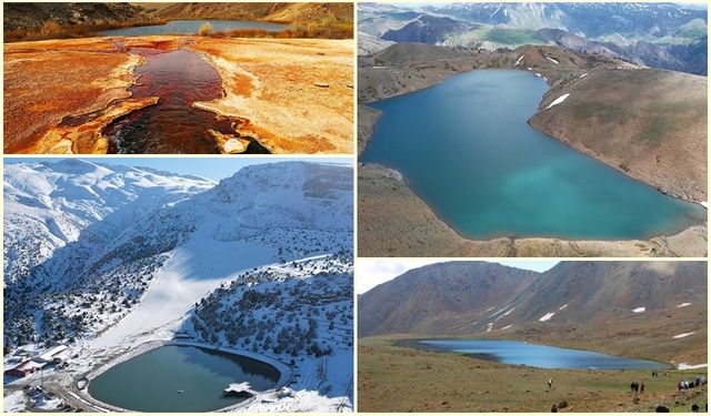 Hepsi doğal hazine! Erzincan'ın 4 meşhur gölü