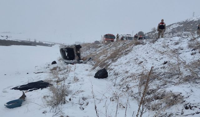 Erzurum’da Feci Kaza: 2 Ölü, 3 Yaralı