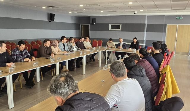 Erzincan İl Sağlık Müdürü Tekin'den istişare toplantısı