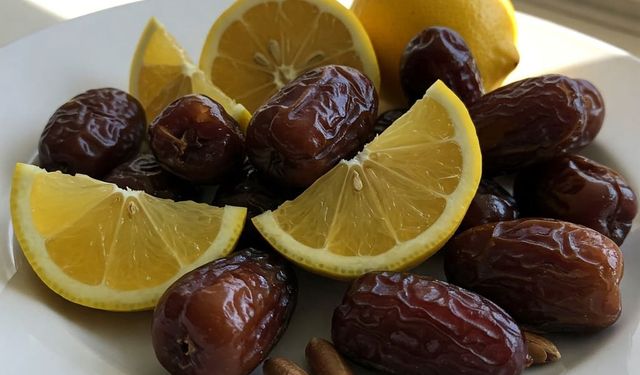 Hurma ve Limon İkilisiyle Sağlıklı Bir Ramazan