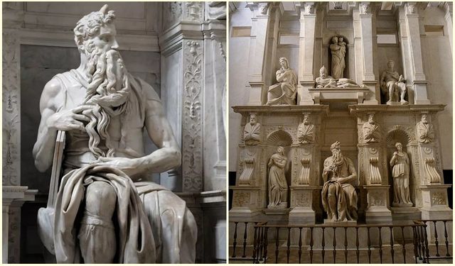 Michelangelo'nun Musa Heykeli: Sanatın mükemmel anatomik detayları